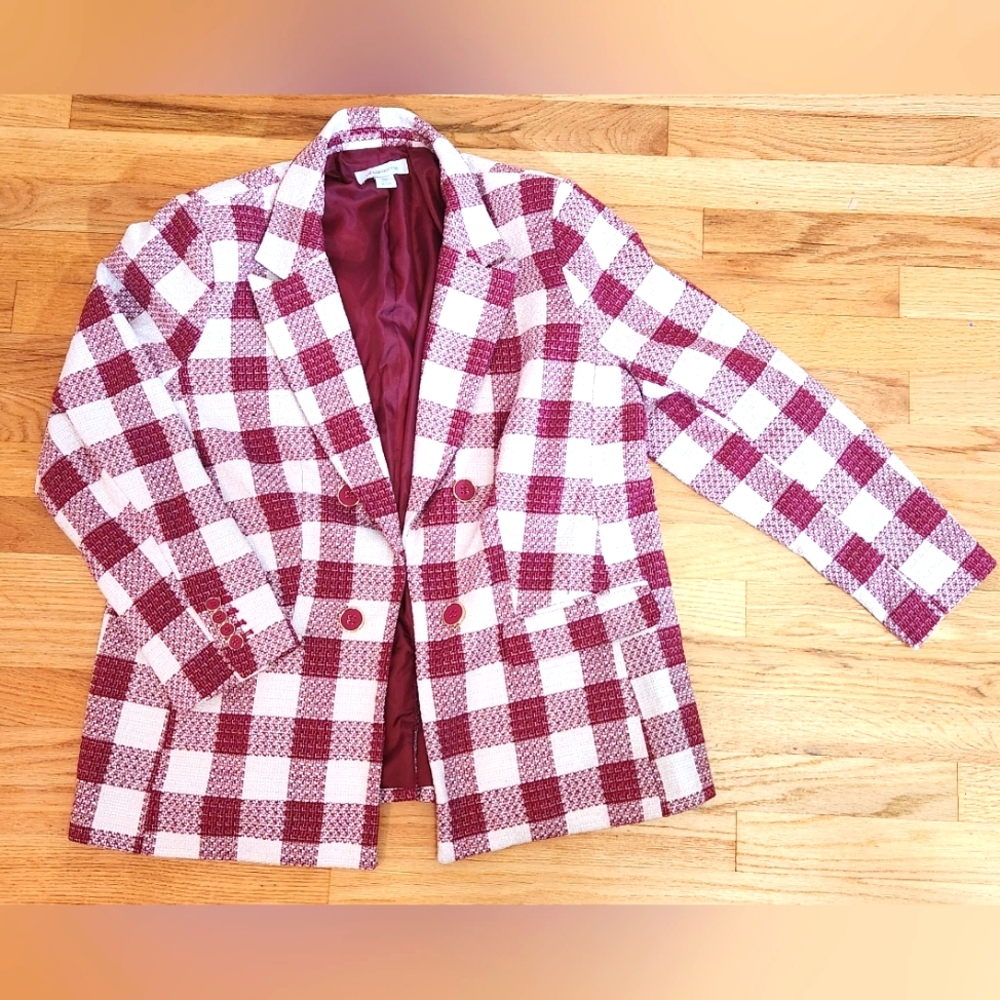 Liz Claiborne Pink Wool Blazer (18P)